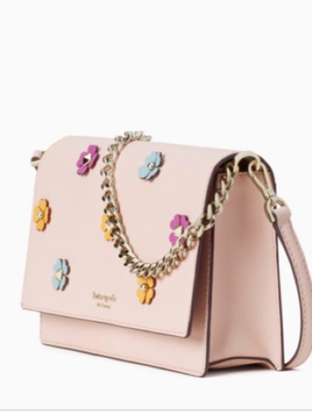 Kate Spade Cameron Spade Flower Applique Crossbody Bag